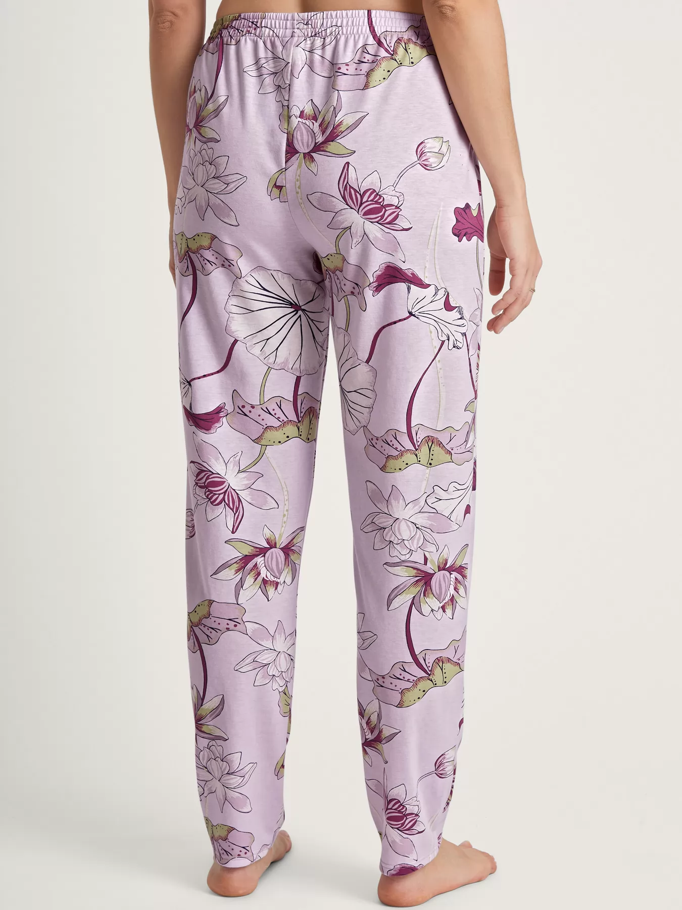 Fioletowy, wielobarwny Spodnie damskie Calida Favourites Glow 29175 - zdjęcie 2