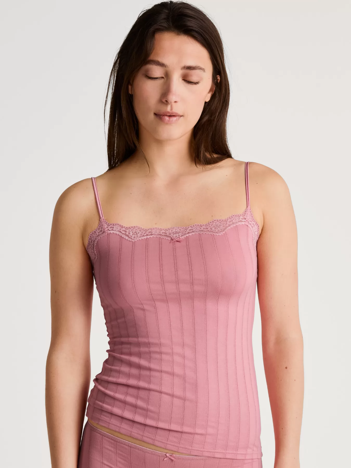 Różowy Koszulka damska Calida Etude Toujours 10092 - zdjęcie 1