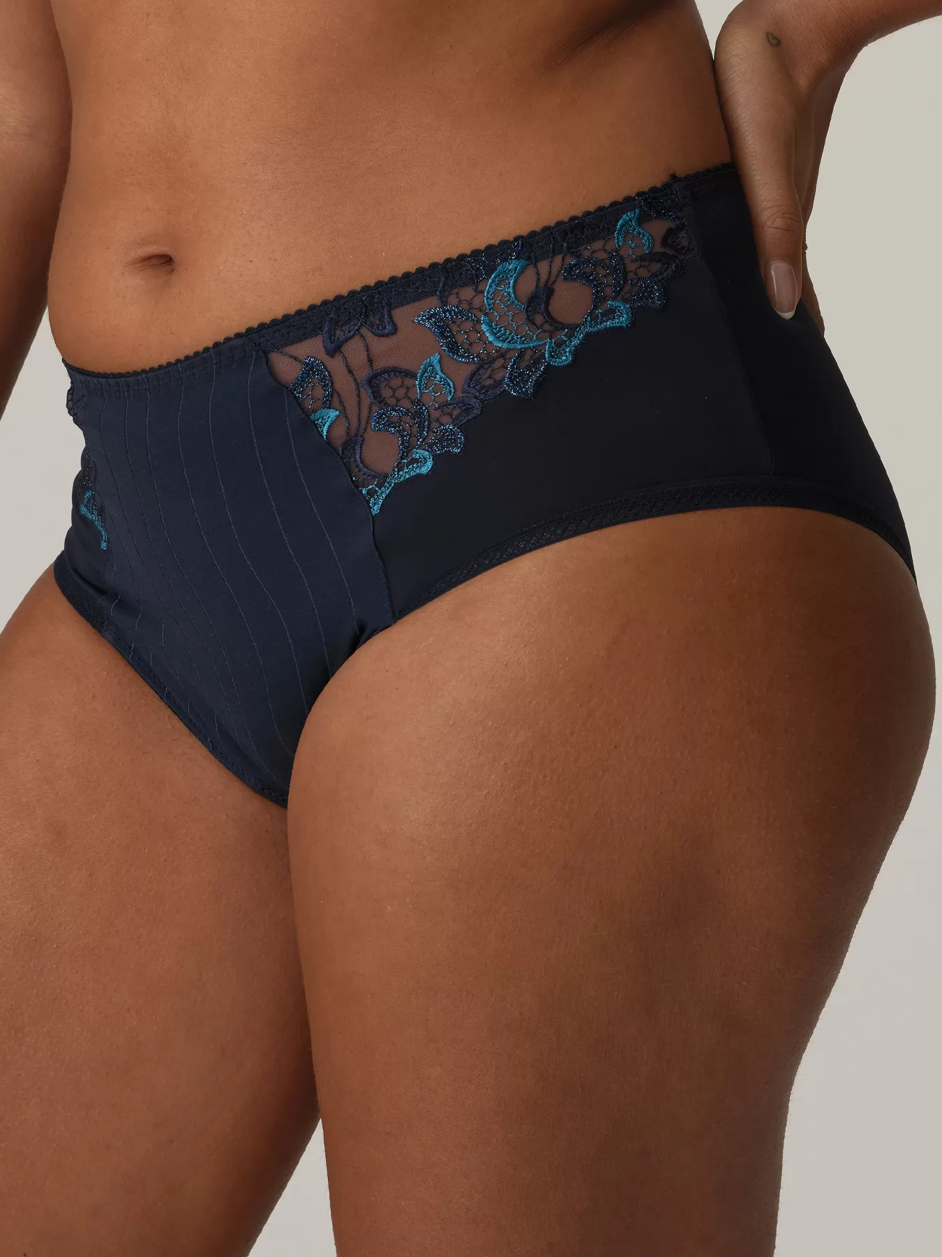 Granatowy Figi pełne PrimaDonna Deauville 561816 - zdjęcie 3