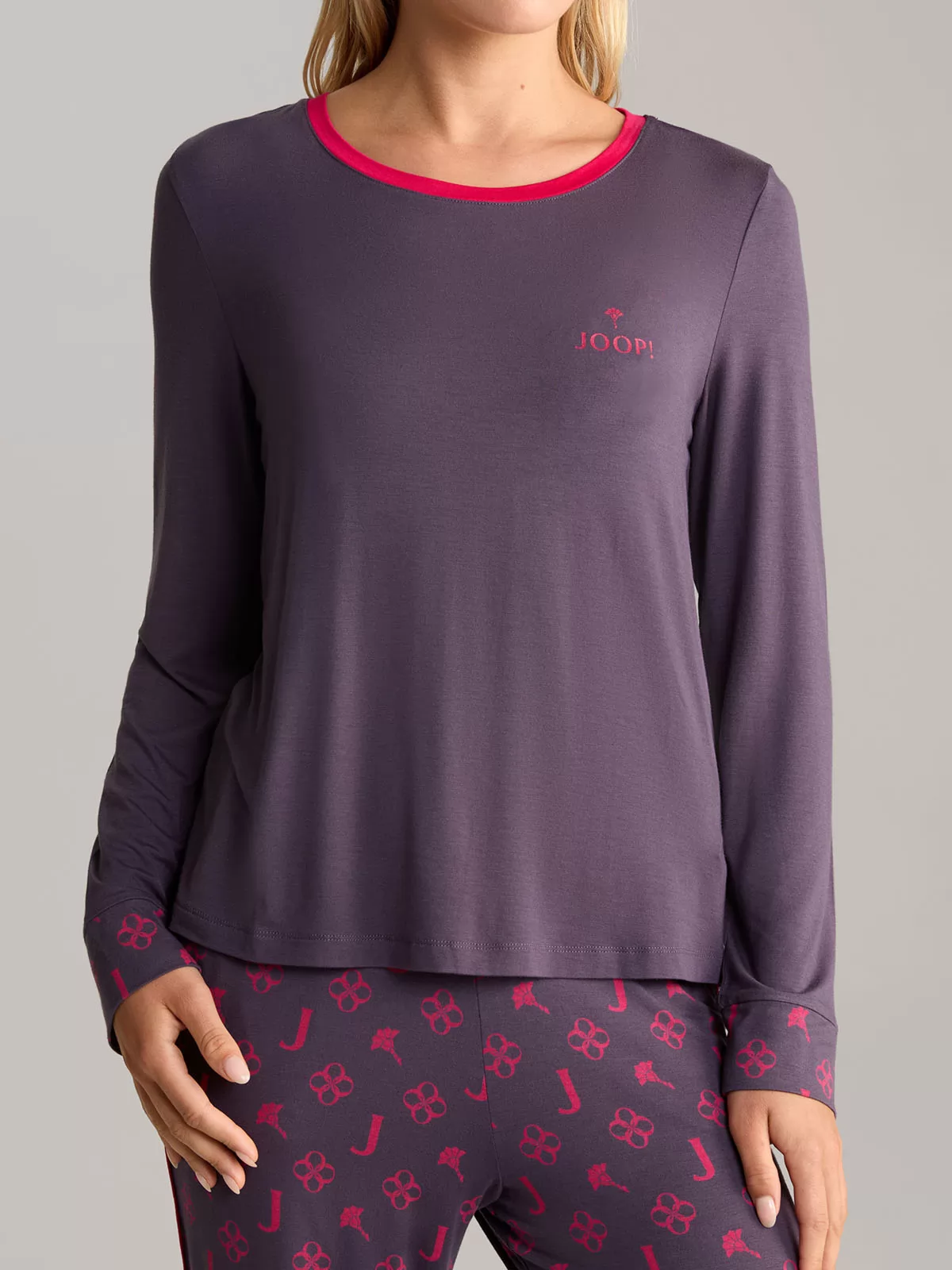 Fioletowy Koszulka damska JOOP! 642187 - zdjęcie 1
