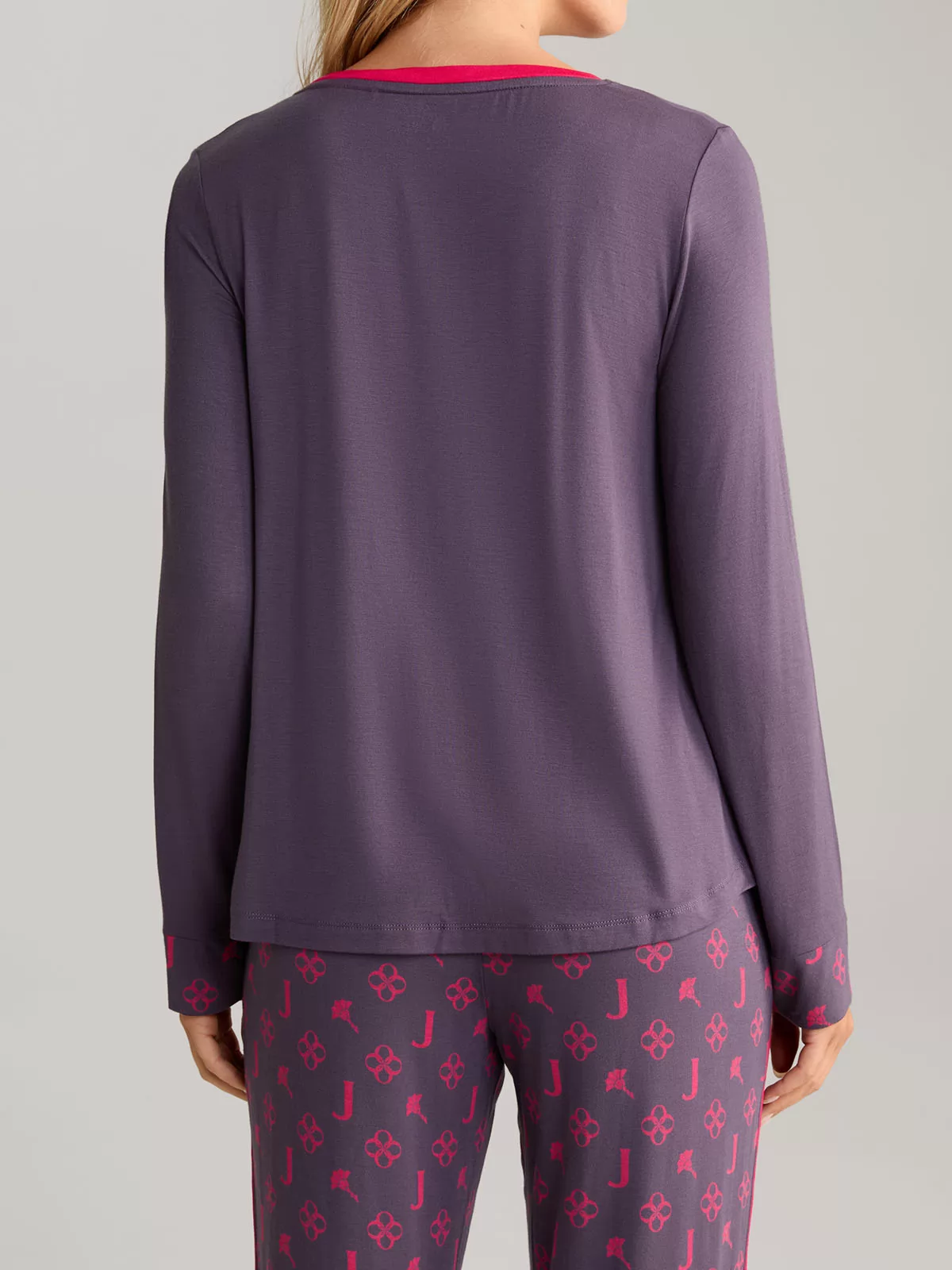 Fioletowy Koszulka damska JOOP! 642187 - zdjęcie 2