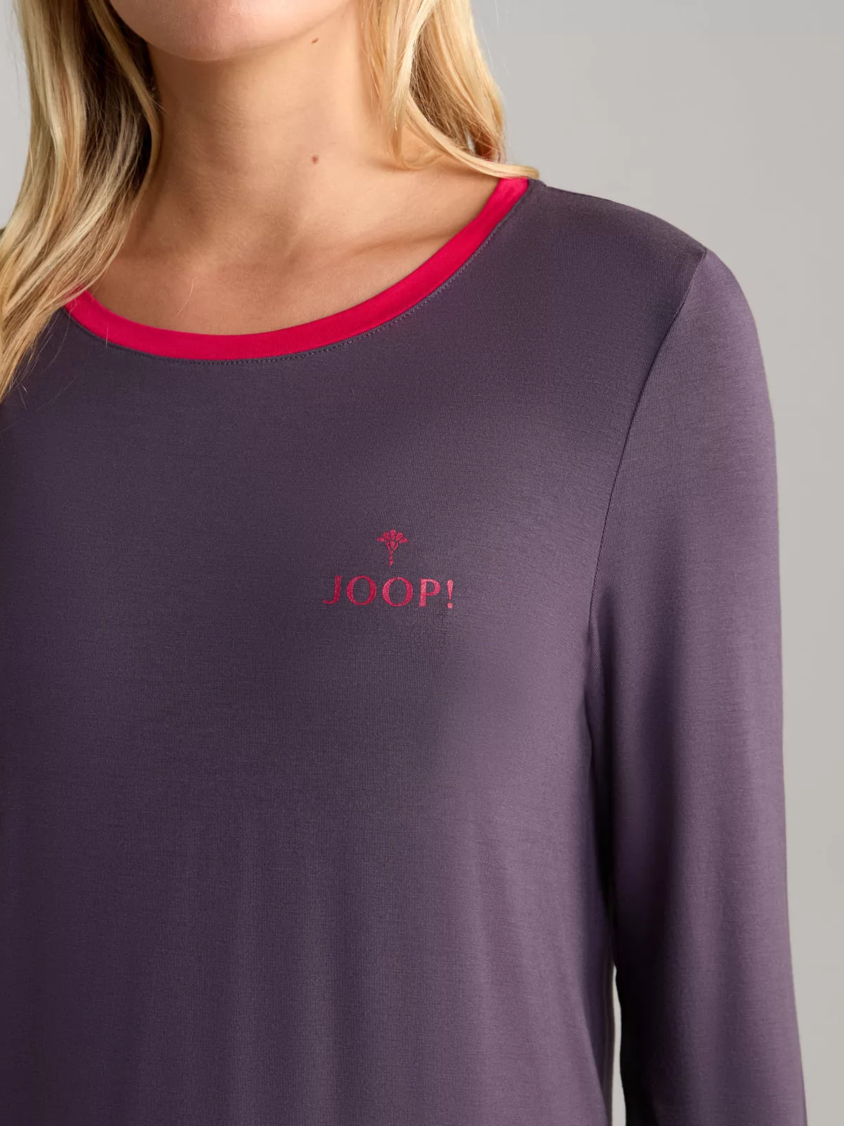 Fioletowy Koszulka damska JOOP! 642187 - zdjęcie 3