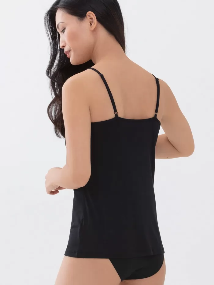 Czarny Koszulka damska mey Luise 45109 - zdjęcie 2