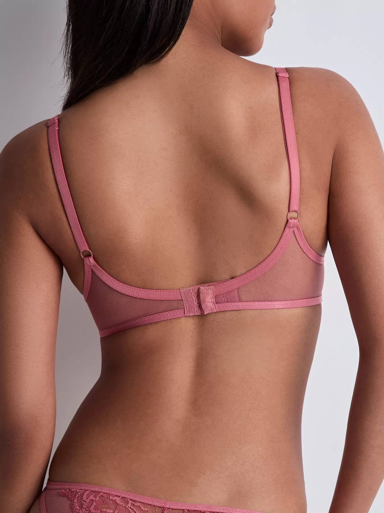 Różowy Biustonosz Aubade Feeling Myself 3AN13 - zdjęcie 2