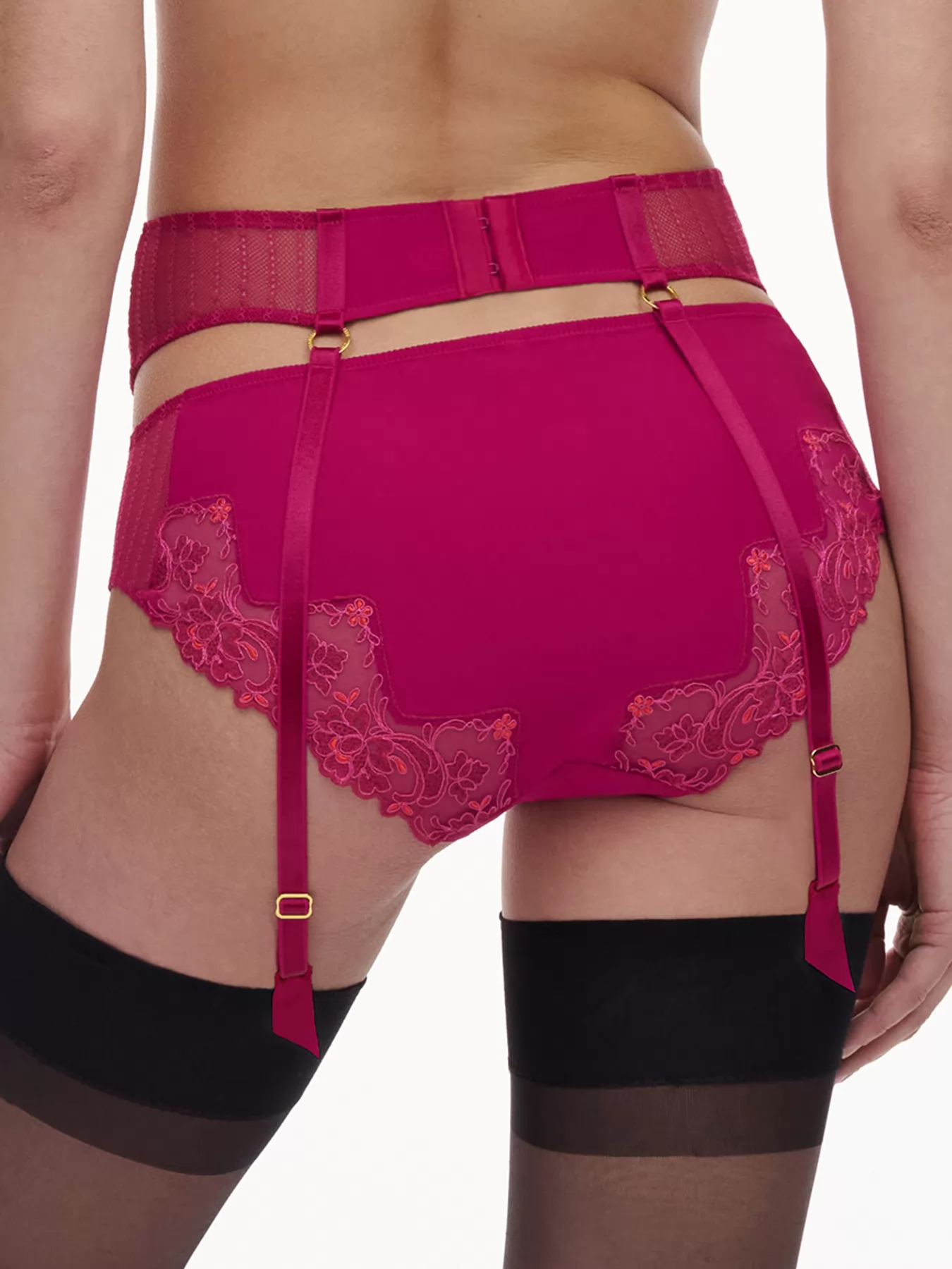 Fioletowy, różowy Pas Chantelle Cabaret Sauvage C13YF5 - zdjęcie 2