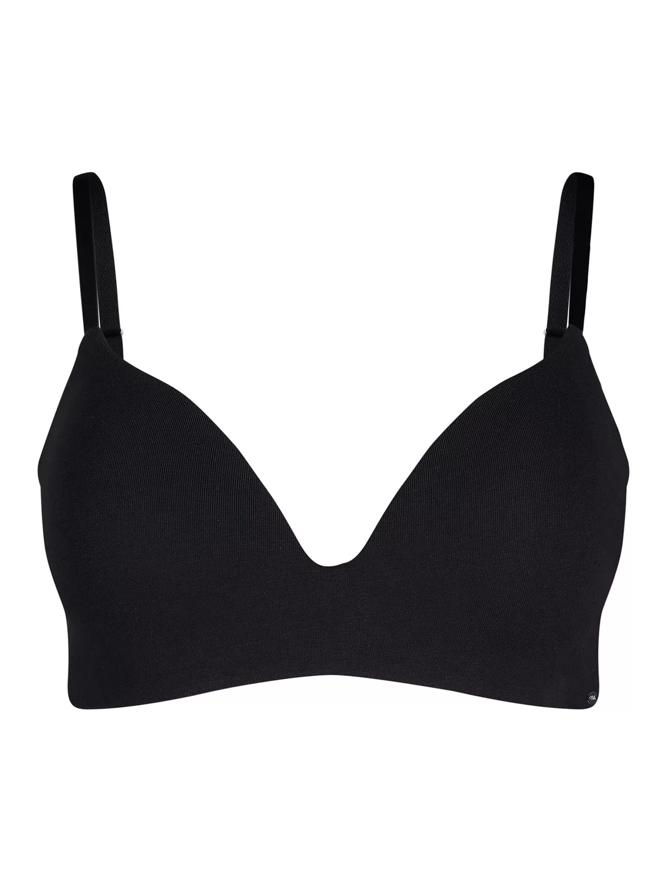 Czarny Biustonosz usztywniany Skiny Classicotton 081992 - zdjęcie 4