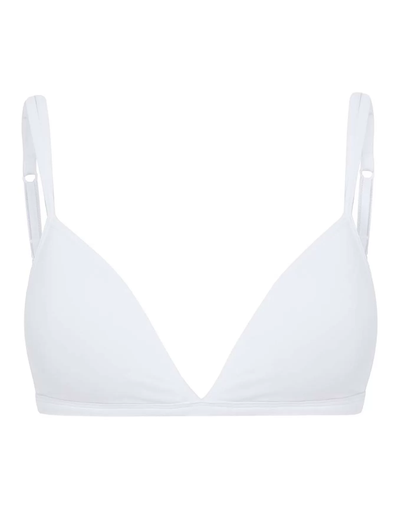 Biały Biustonosz usztywniany Skiny Cotton Essentials 082414 - zdjęcie 4