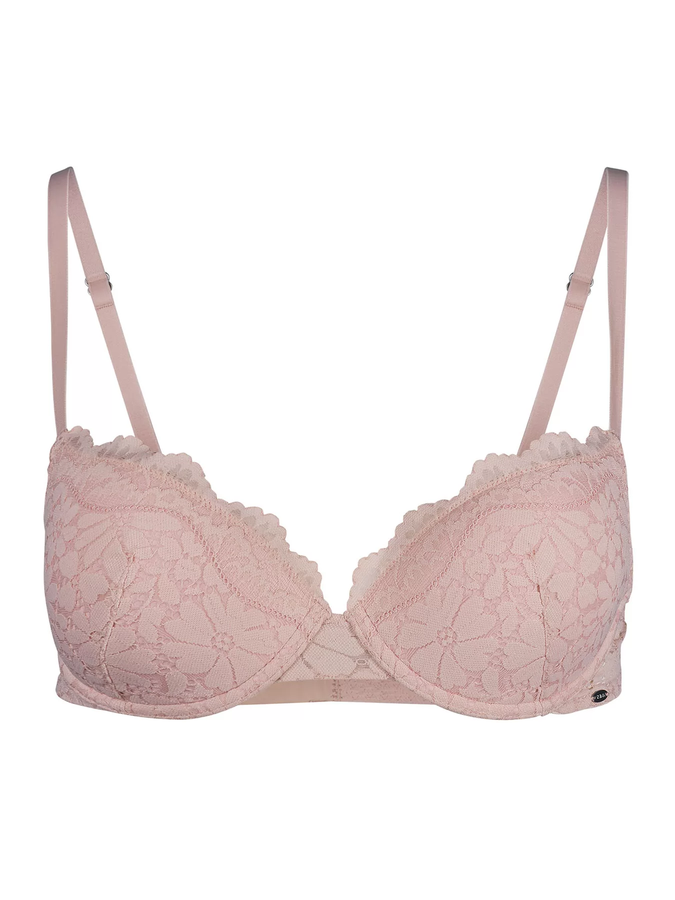 Pudrowy róż, różowy Biustonosz push-up Skiny Wonderfulace 083408 - zdjęcie 1