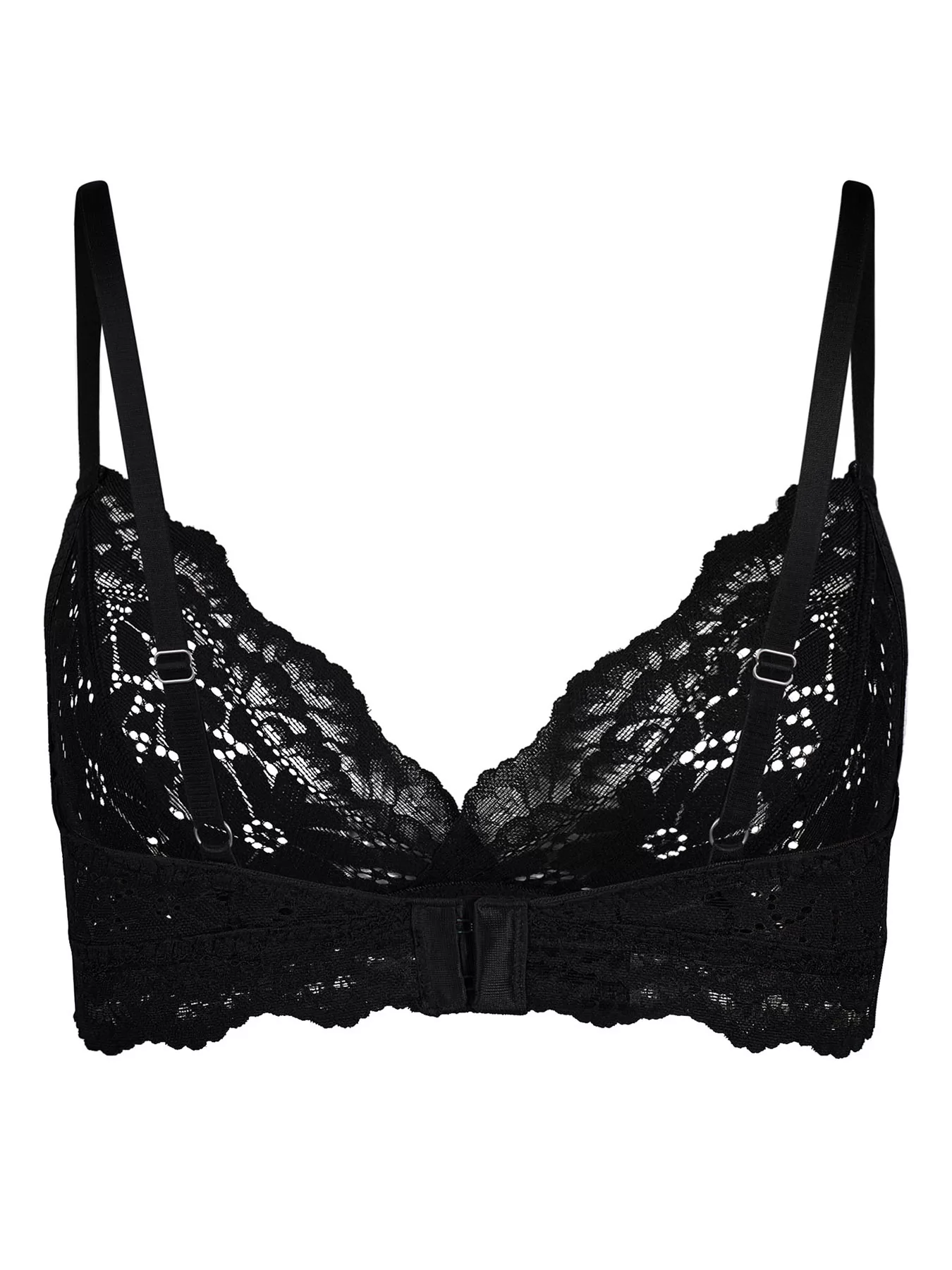 Czarny Biustonosz bez fiszbin Skiny Wonderfulace 084582 - zdjęcie 2