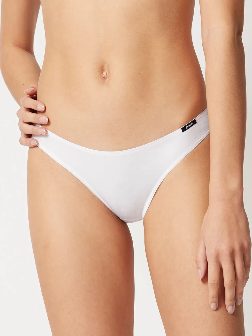 Biały Figi Skiny Cotton Essentials 080903 - zdjęcie 1