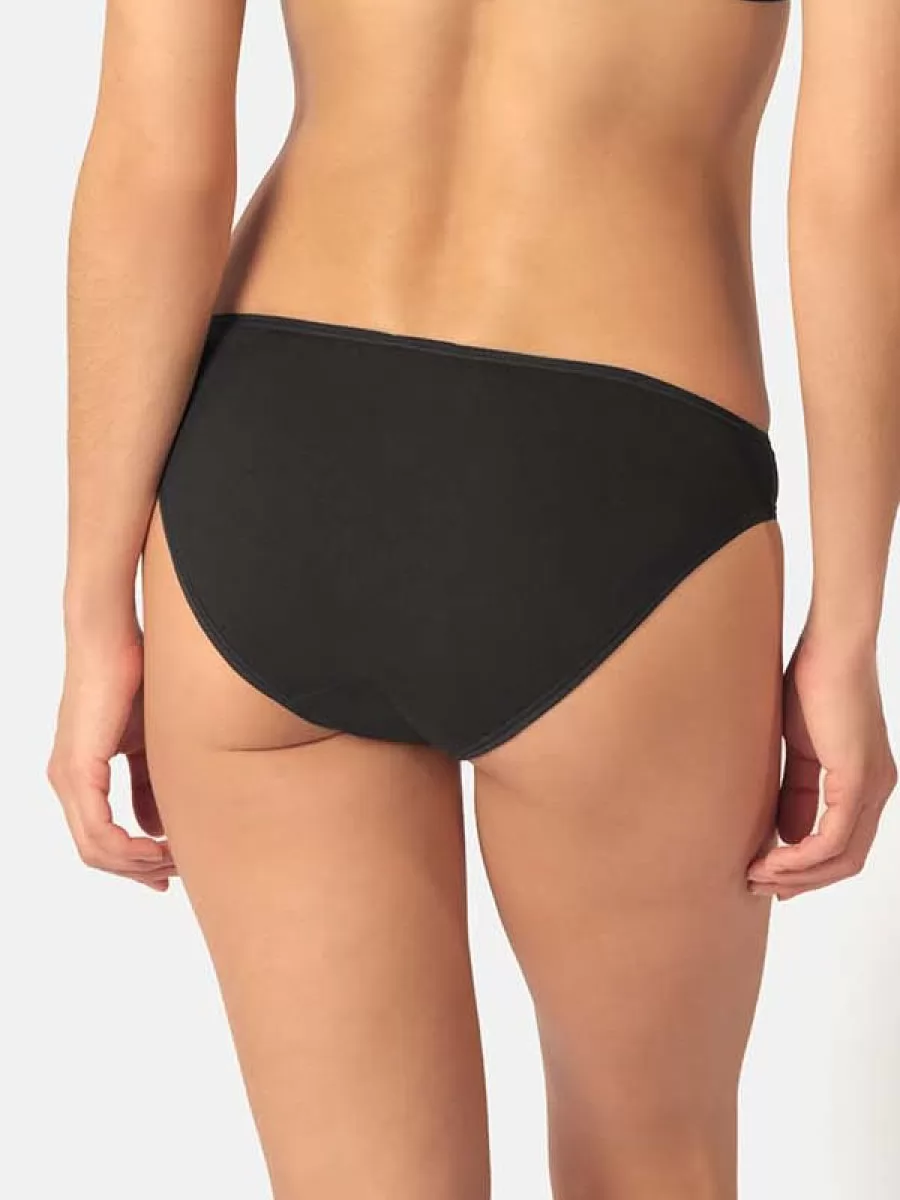 Czarny Figi Skiny Cotton Essentials 080903 - zdjęcie 2