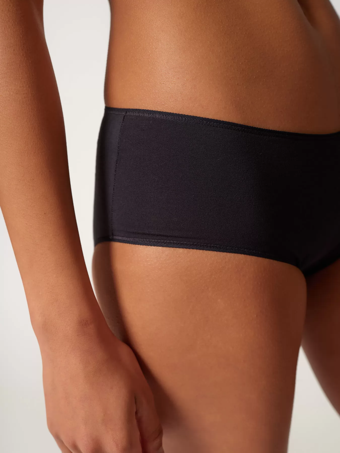 Czarny Bokserki Skiny Every Day in Cotton 082641 - zdjęcie 3