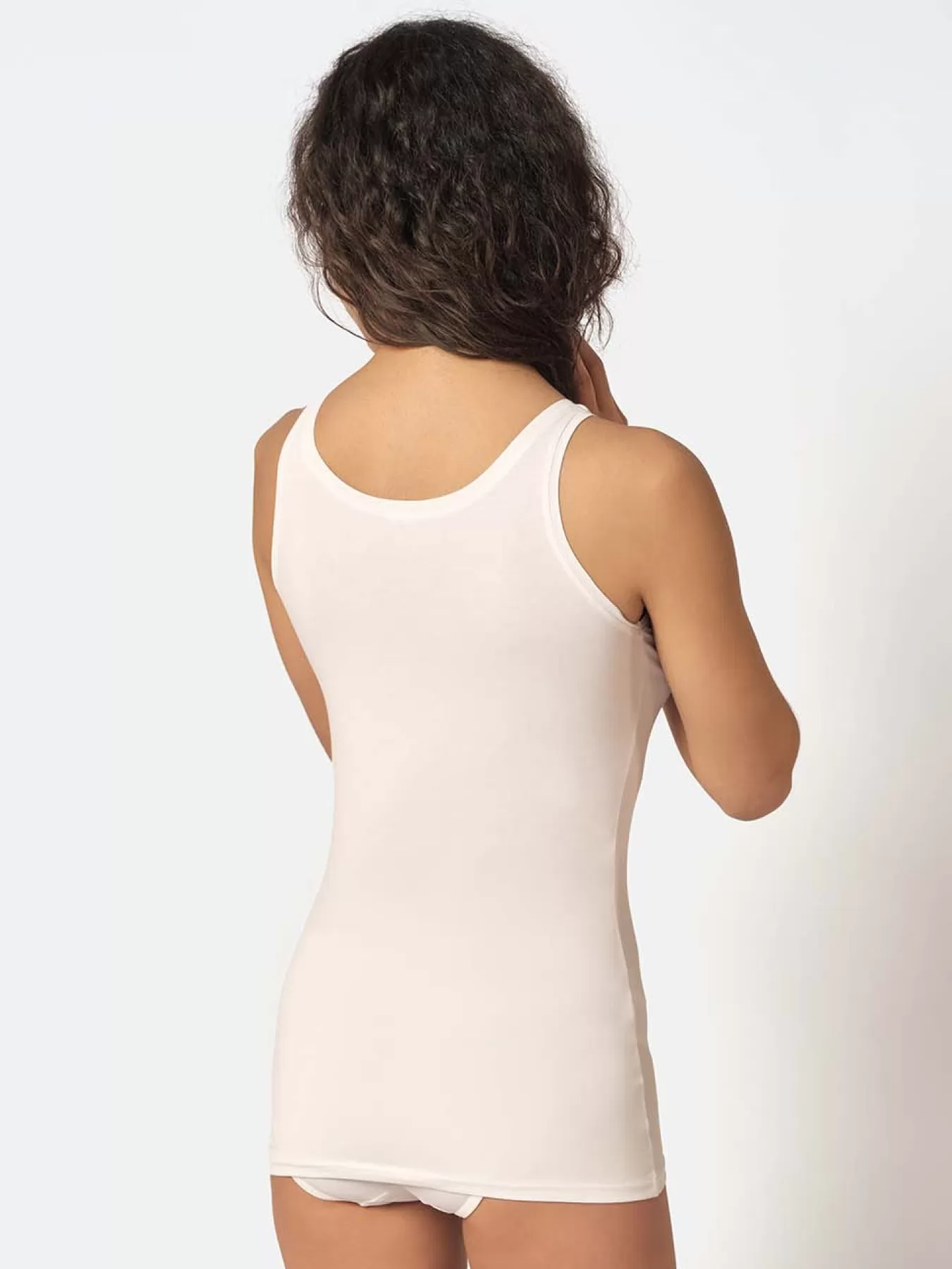 Biały Koszulka damska Skiny Cotton Essentials 080480 - zdjęcie 2