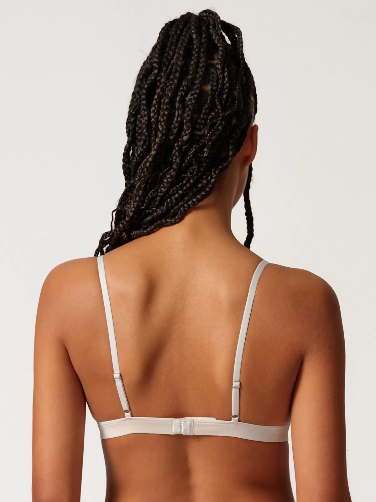 Kremowy Biustonosz bez fiszbin Skiny Micrornaments 082628 - zdjęcie 2