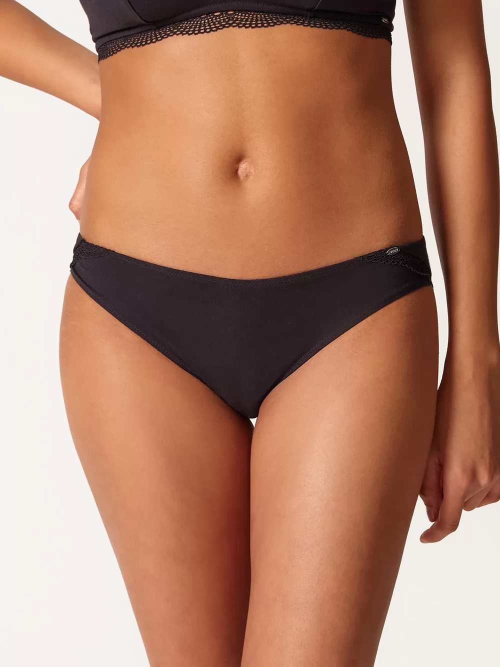 Czarny Figi 2PACK Skiny Classicotton 081994 - zdjęcie 1