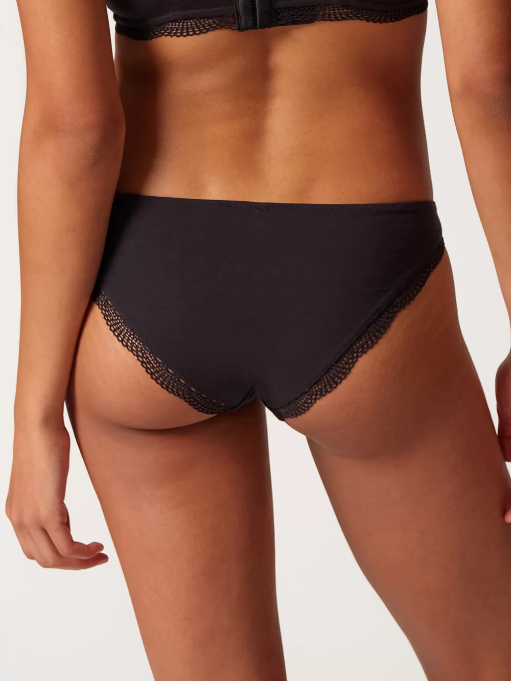 Czarny Figi 2PACK Skiny Classicotton 081994 - zdjęcie 3