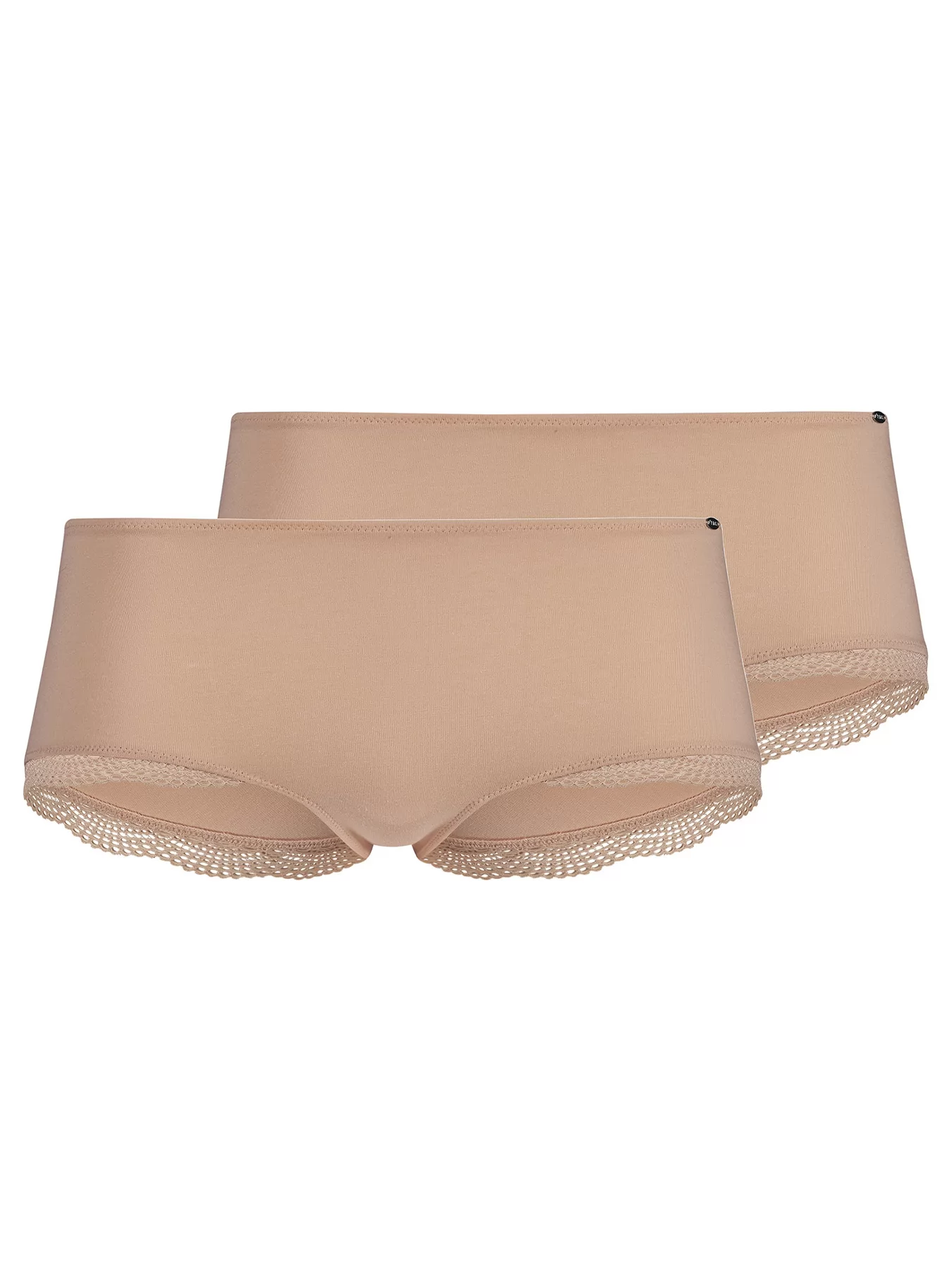 Beżowy Bokserki 2PACK Skiny Classicotton 081996 - zdjęcie 2