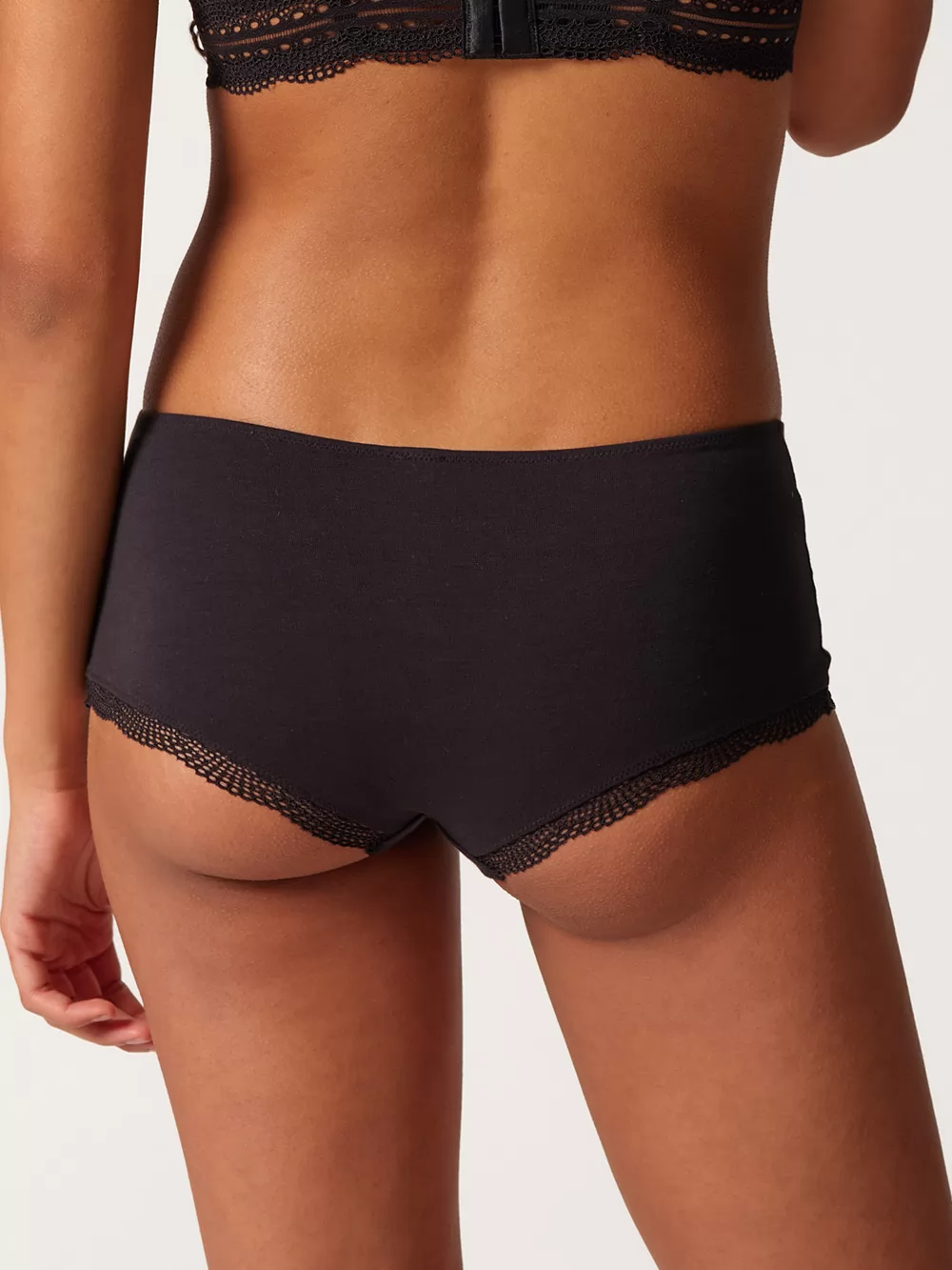 Czarny Bokserki 2PACK Skiny Classicotton 081996 - zdjęcie 3