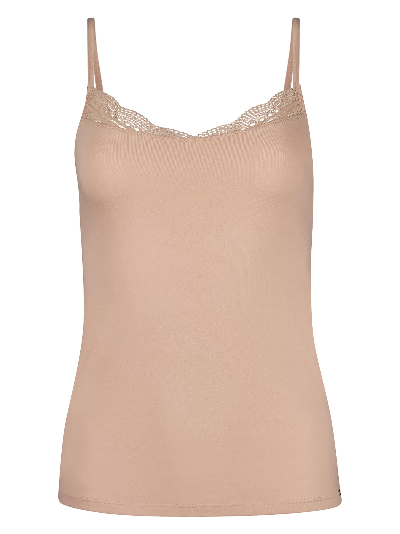 Beżowy Koszulka damska Skiny Classicotton 082001 - zdjęcie 4