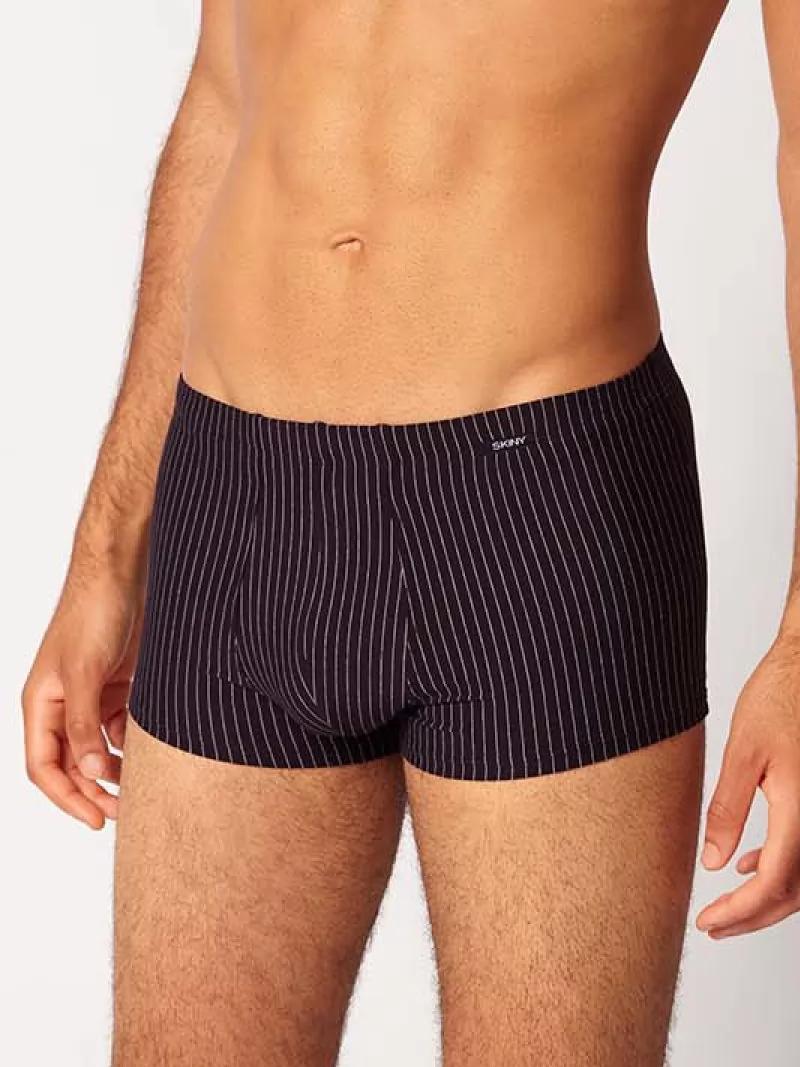 Czarny Bokserki męskie 2PACK Skiny Cotton Advantage 86893 - zdjęcie 1