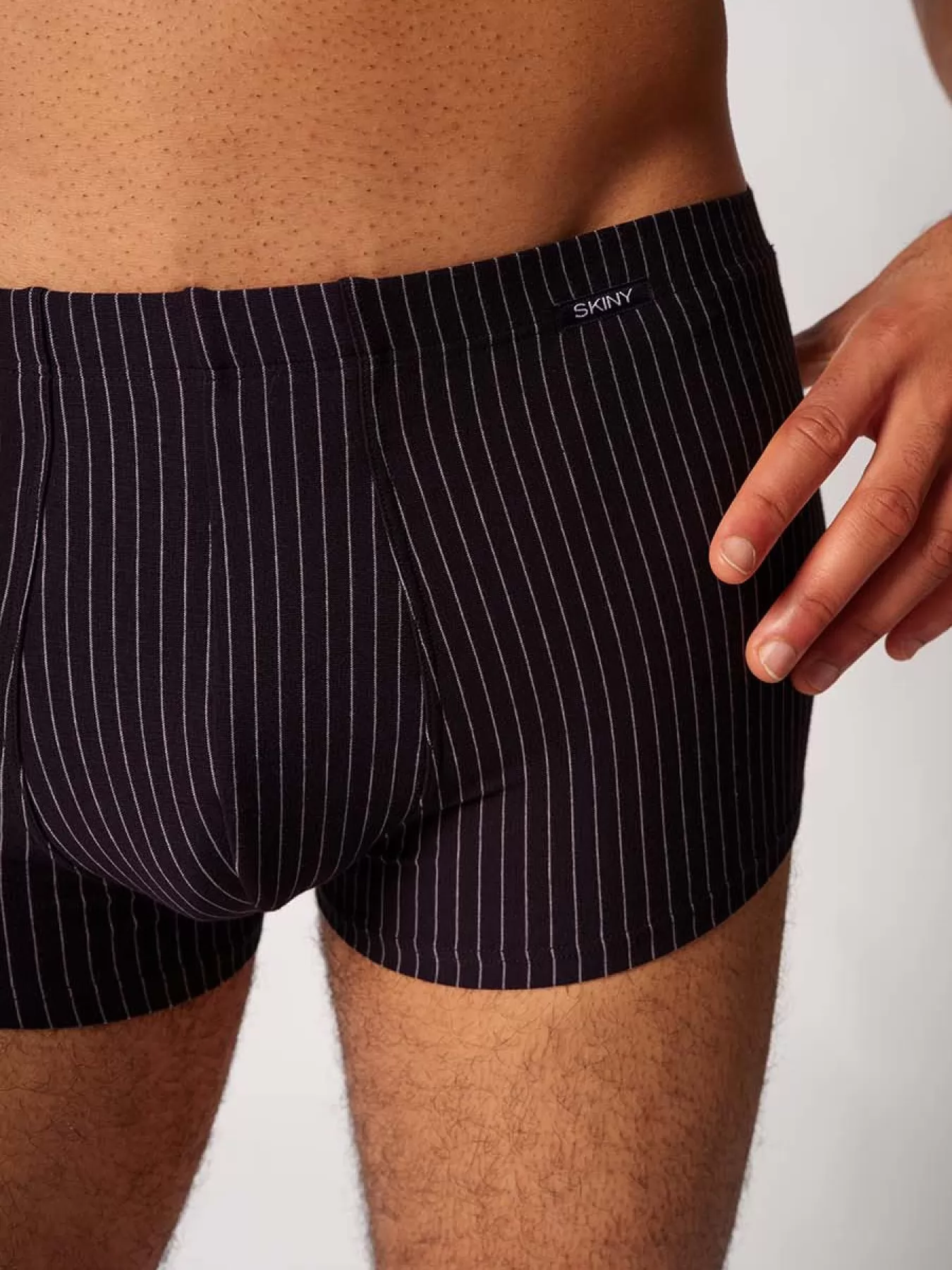 Czarny Bokserki męskie 2PACK Skiny Cotton Advantage 86893 - zdjęcie 4