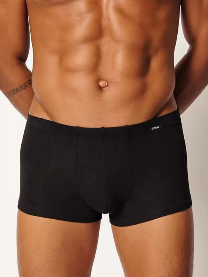 Czarny Bokserki męskie 2PACK Skiny Advantage Men 086975 - zdjęcie 1