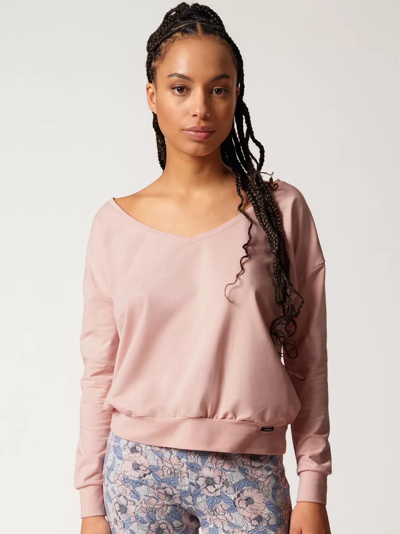 Różowy Koszulka damska Skiny Every Night in Mix&Match 082617 - zdjęcie 1