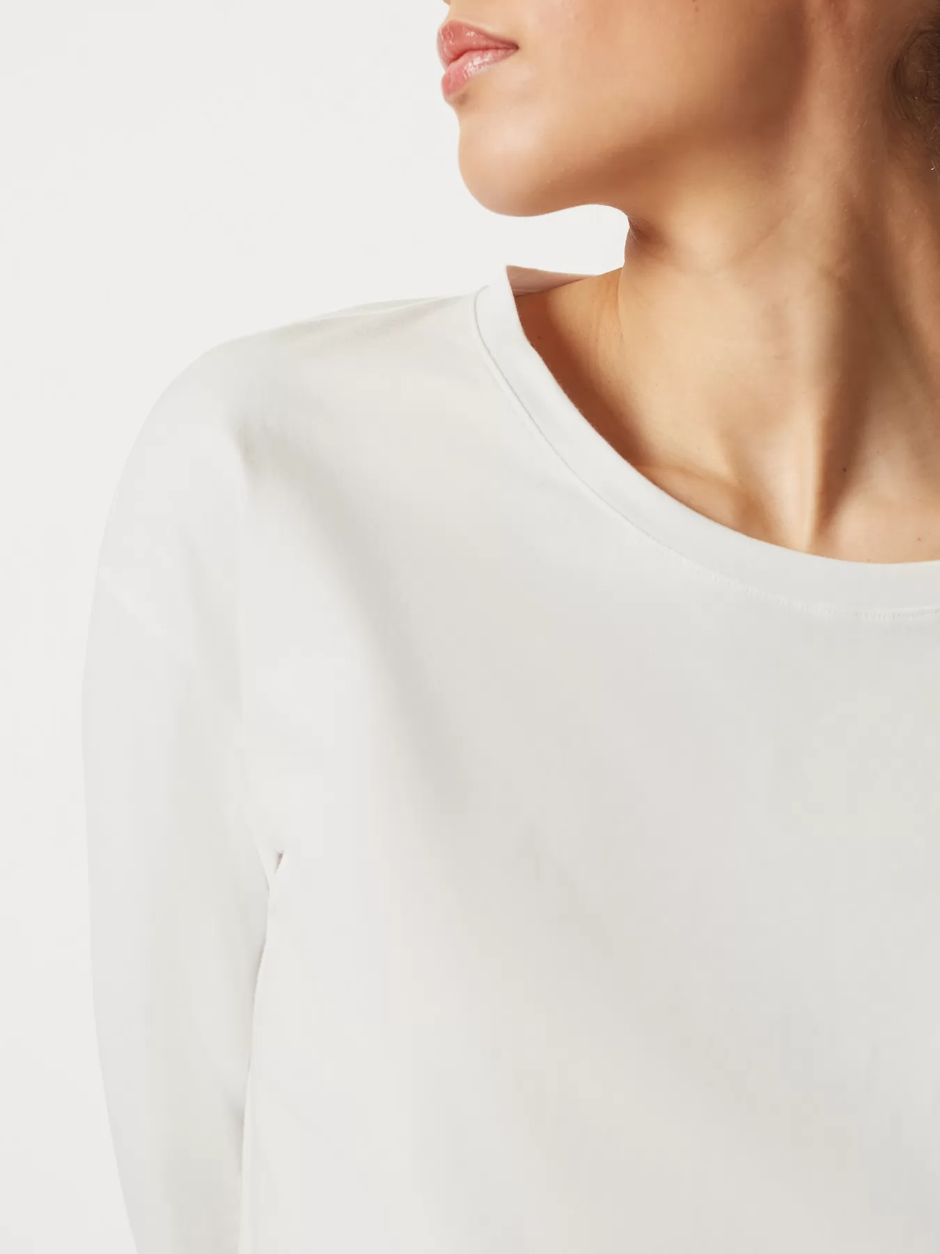 Kremowy Koszulka damska Skiny Every Night in Mix&Match 080775 - zdjęcie 3