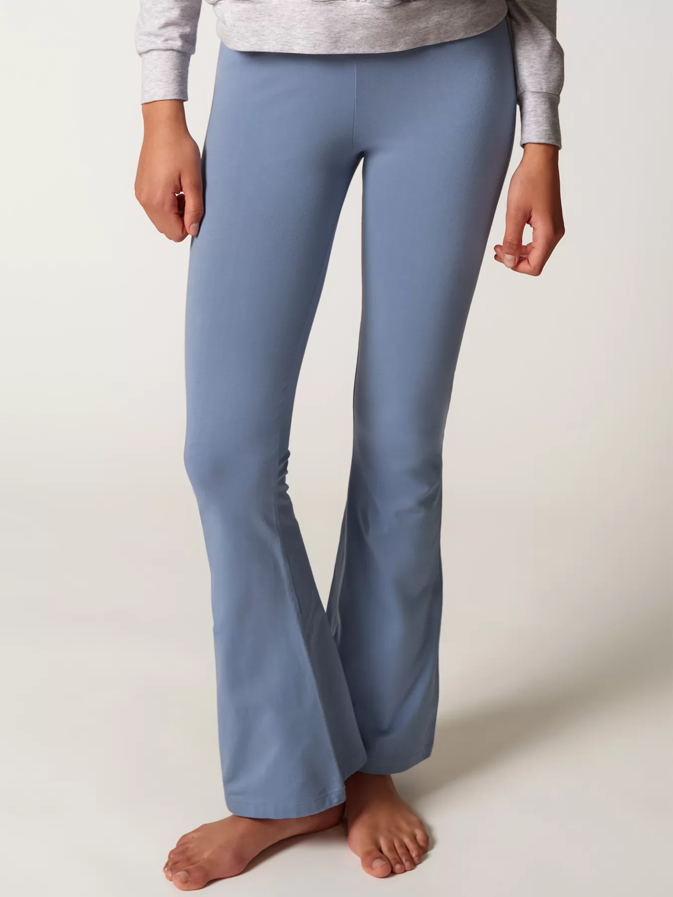 Niebieski Spodnie damskie Skiny Every Night in Mix&Match 082619 - zdjęcie 1