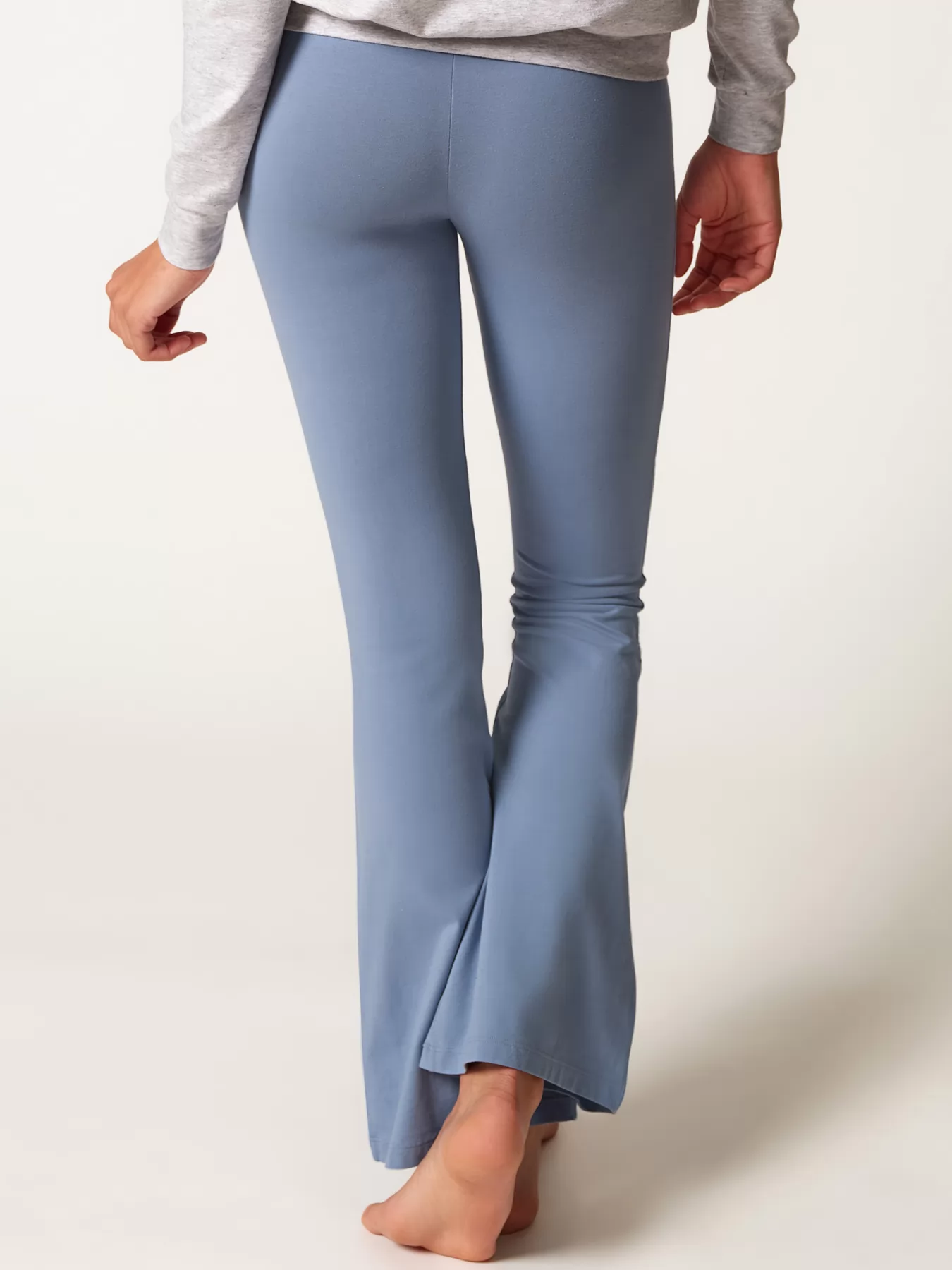 Niebieski Spodnie damskie Skiny Every Night in Mix&Match 082619 - zdjęcie 2