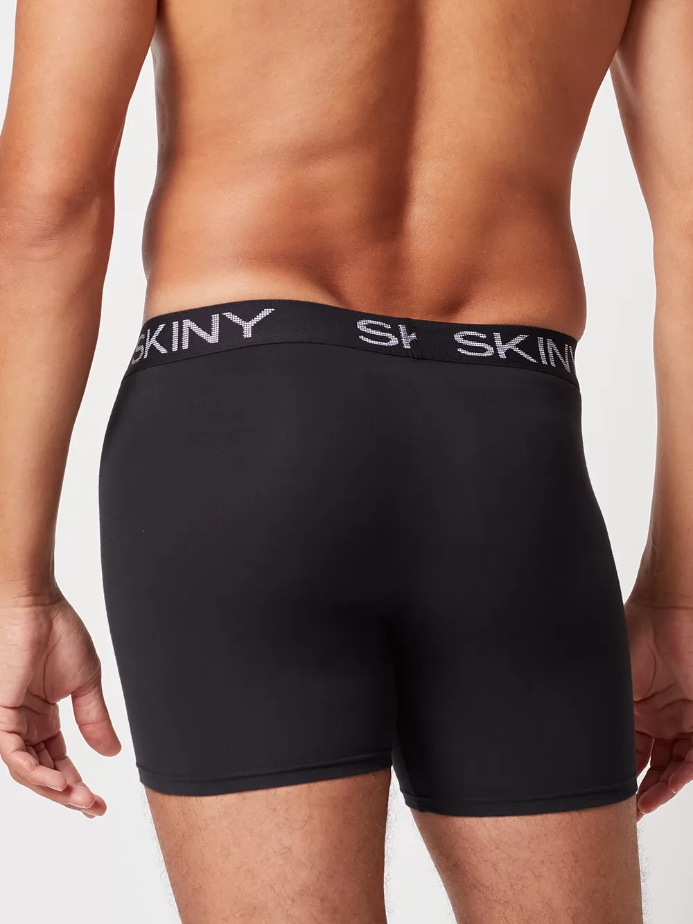 Czarny Bokserki męskie 2PACK Skiny Cotton Multipack 080686 - zdjęcie 3
