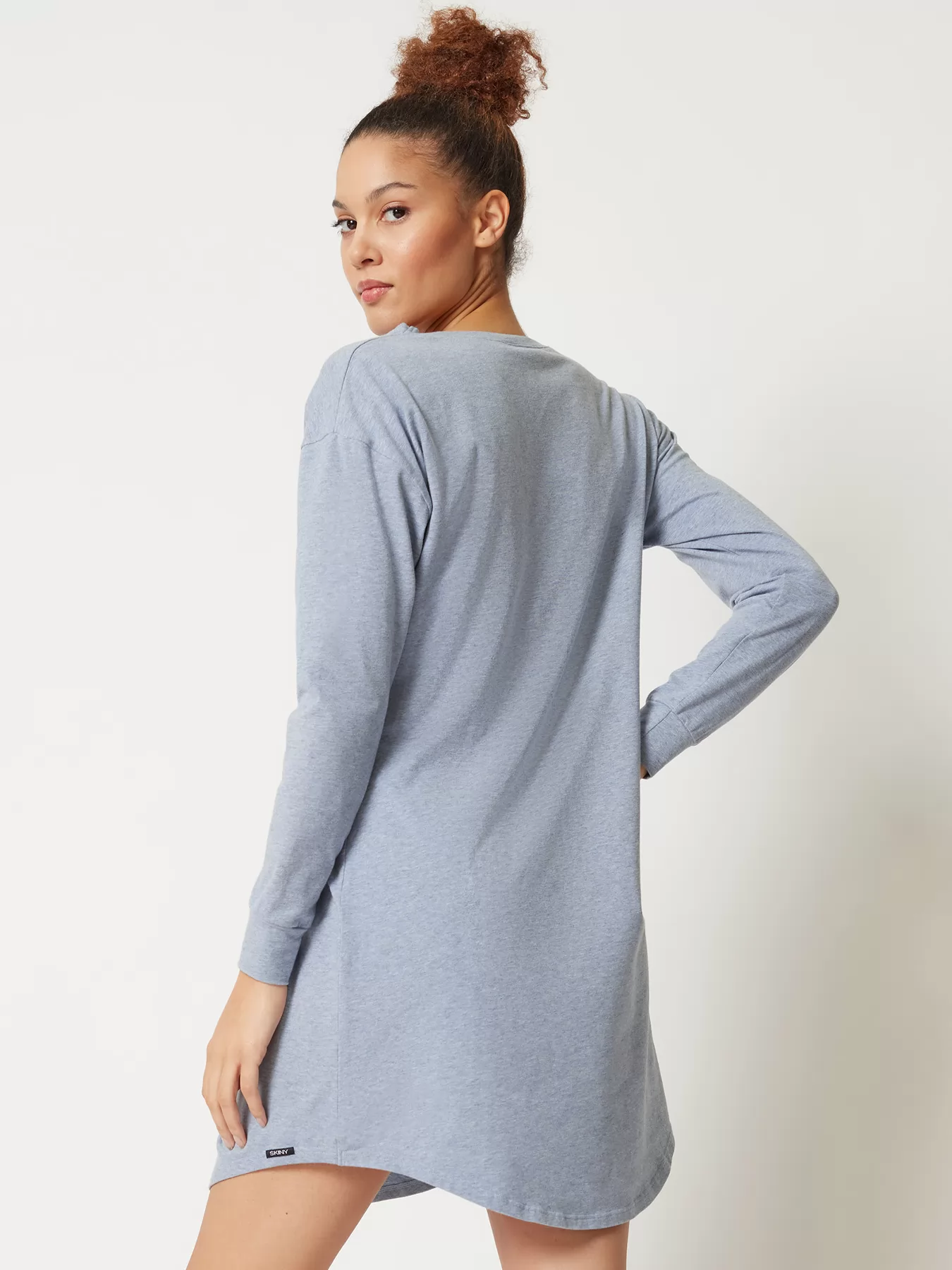 Szary Koszula nocna Skiny Every Night in Mix&Match 080773 - zdjęcie 2