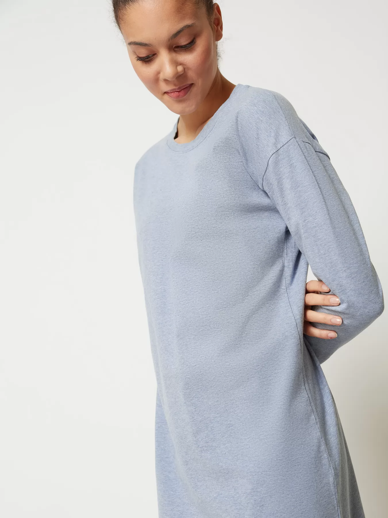 Szary Koszula nocna Skiny Every Night in Mix&Match 080773 - zdjęcie 3