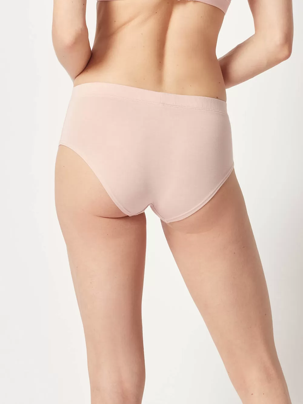 Pudrowy róż Figi damskie Huber Soft Modal 016040 - zdjęcie 2