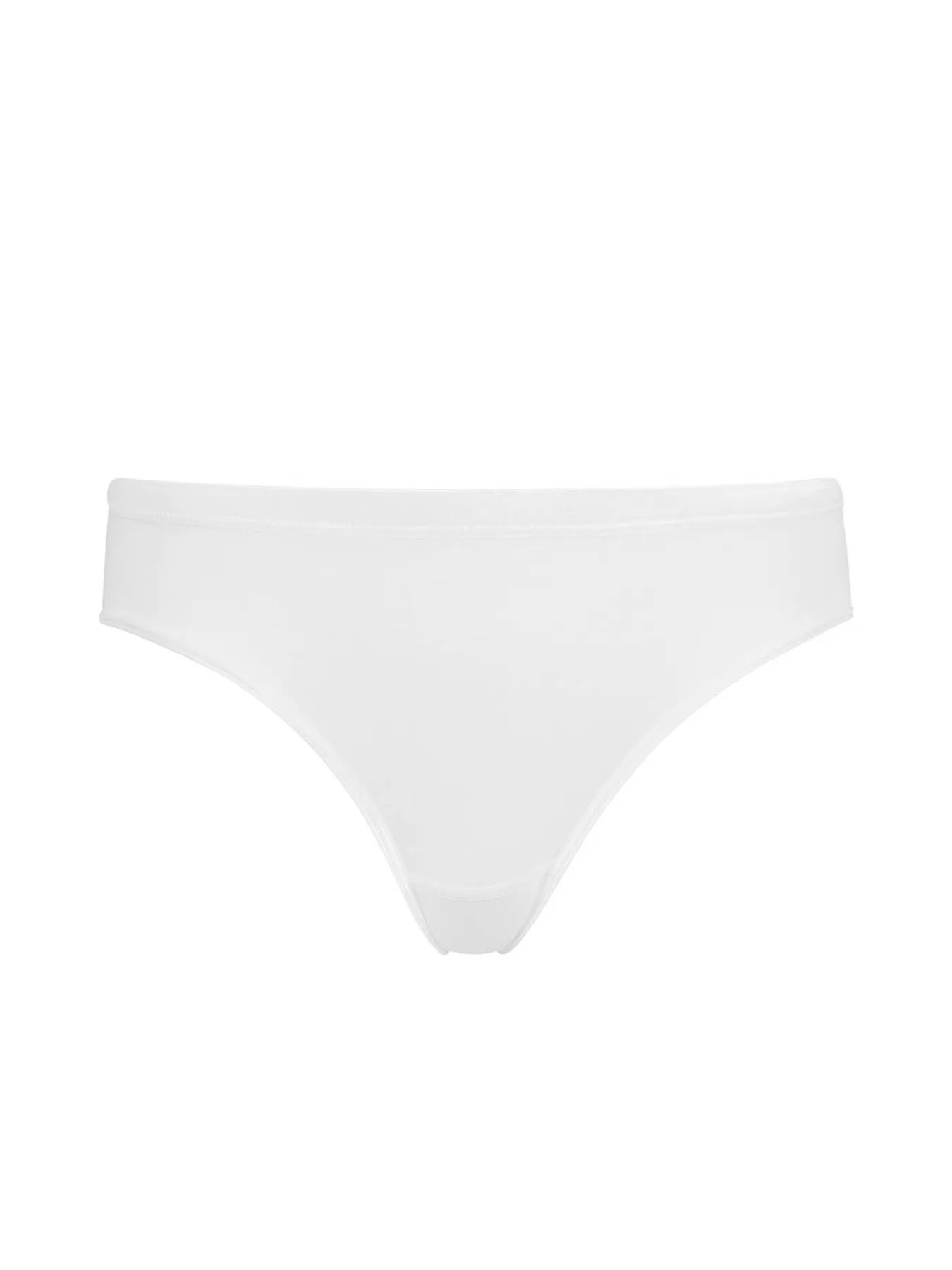 Biały Figi damskie Huber Cotton Fine Rib 014986 - zdjęcie 3