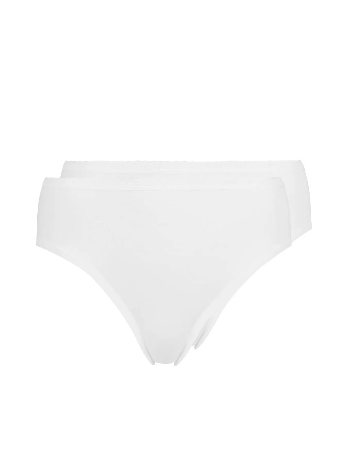 Biały Figi damskie 2PACK Huber Extra Fine 016014 - zdjęcie 2