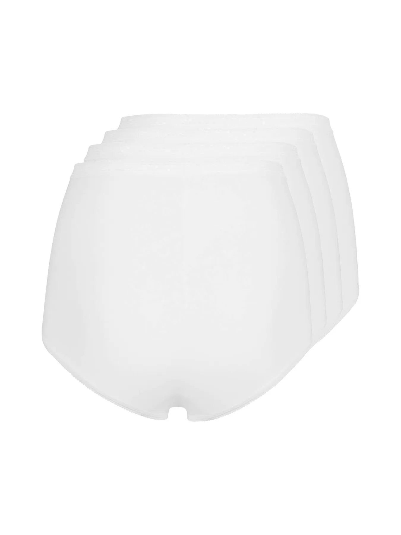 Biały Figi pełne damskie 4PACK Huber 015816 - zdjęcie 5