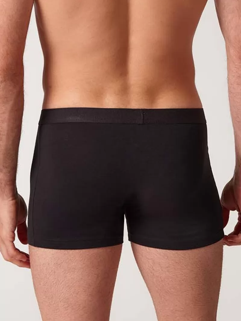 Czarny Bokserki męskie 2PACK Huber 112494 - zdjęcie 3