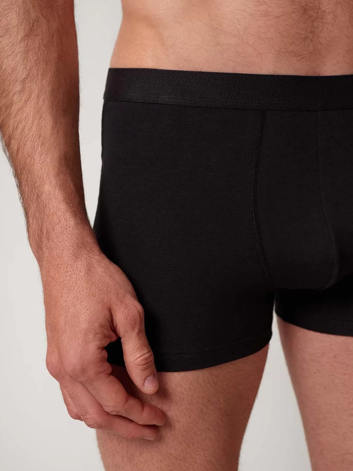 Czarny Bokserki męskie 2PACK Huber 112494 - zdjęcie 4