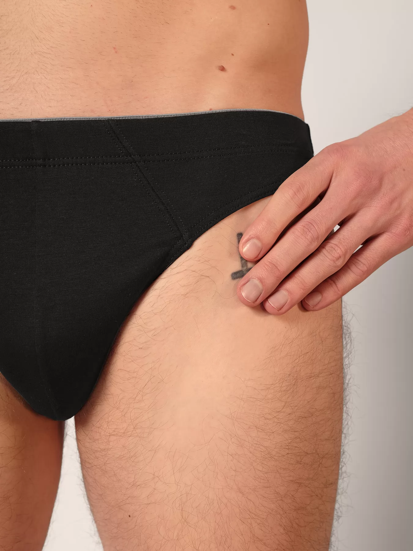 Czarny, granatowy, wielobarwny Slipy męskie 3PACK Huber 112635 - zdjęcie 11