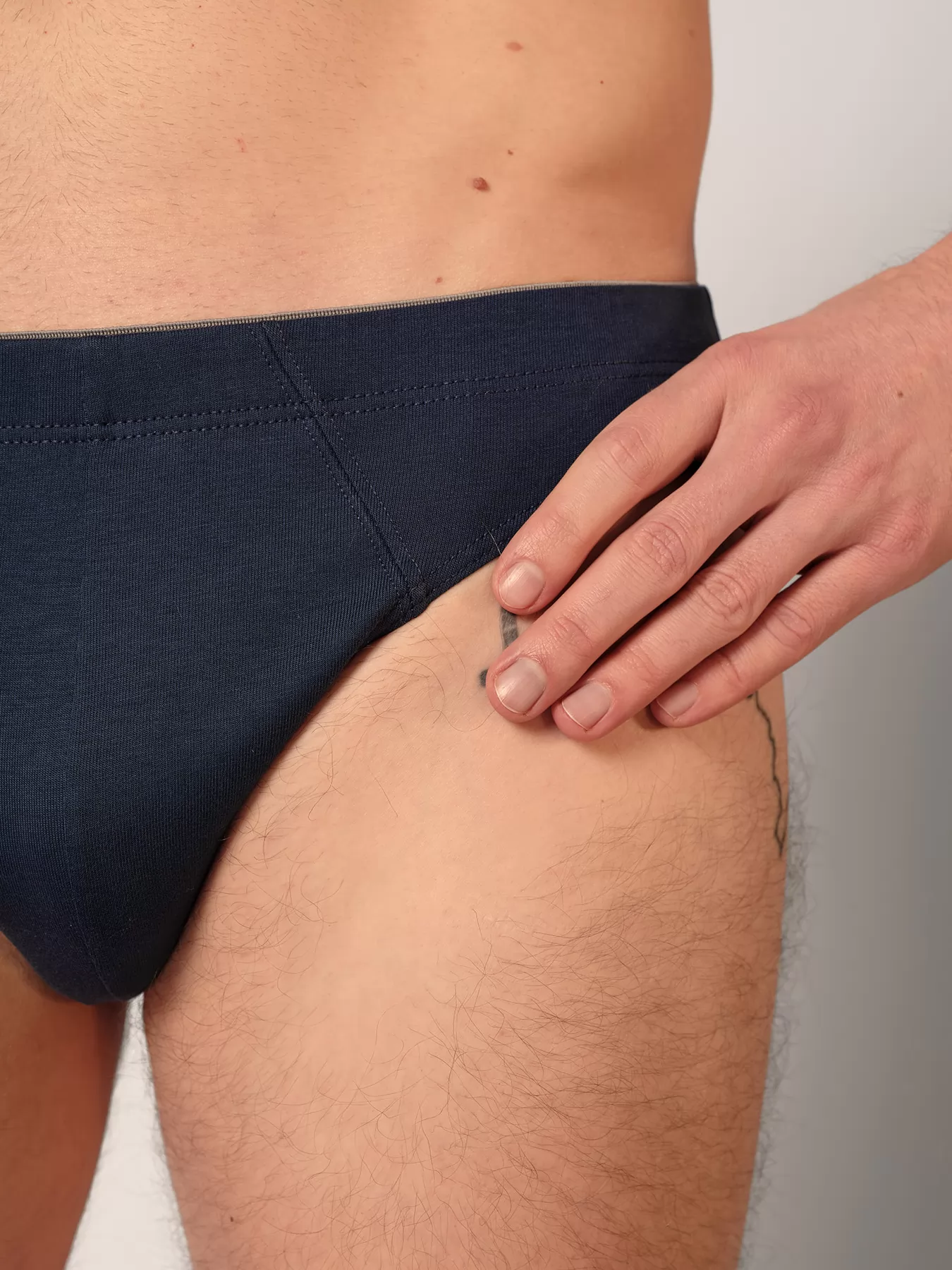 Czarny, granatowy, wielobarwny Slipy męskie 3PACK Huber 112635 - zdjęcie 10