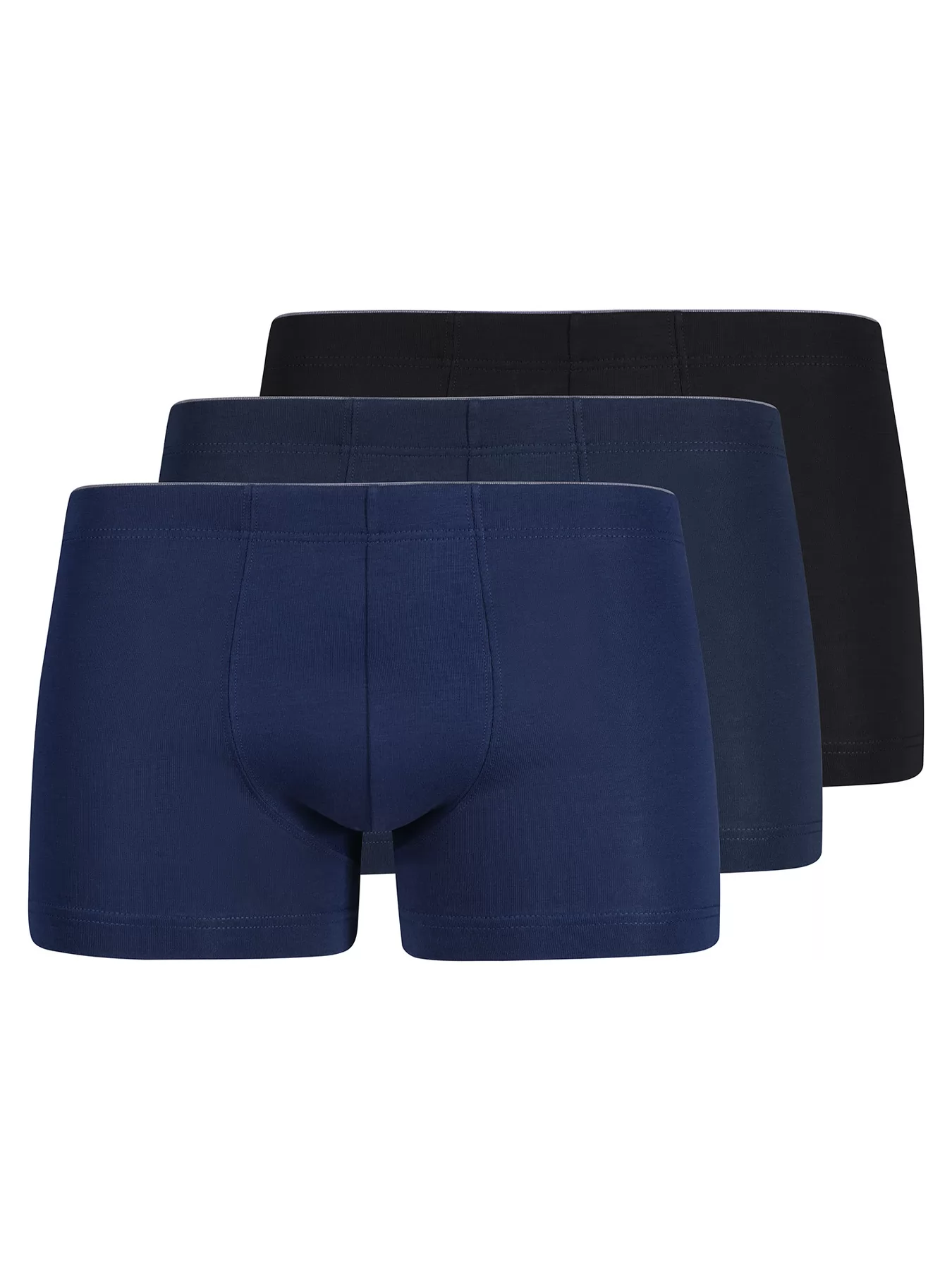 Czarny, granatowy, wielobarwny Bokserki męskie 3PACK Huber 112636 - zdjęcie 2