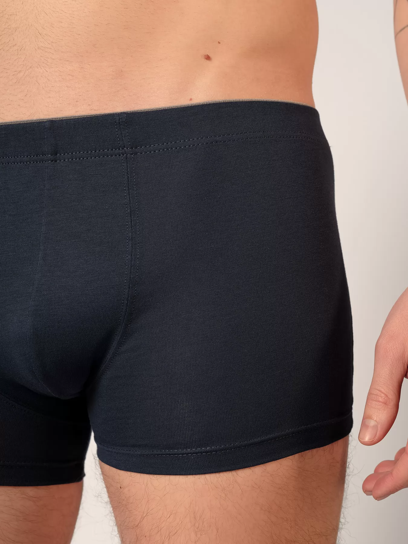 Czarny, granatowy, wielobarwny Bokserki męskie 3PACK Huber 112636 - zdjęcie 10