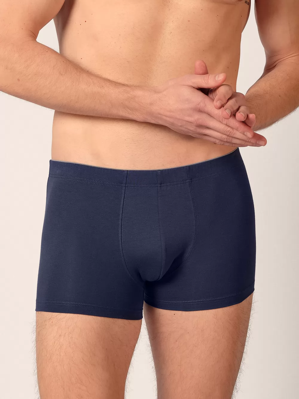 Czarny, granatowy, wielobarwny Bokserki męskie 3PACK Huber 112636 - zdjęcie 1