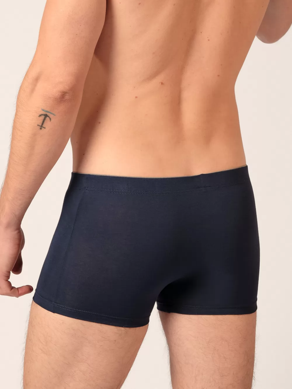 Czarny, granatowy, wielobarwny Bokserki męskie 3PACK Huber 112636 - zdjęcie 7