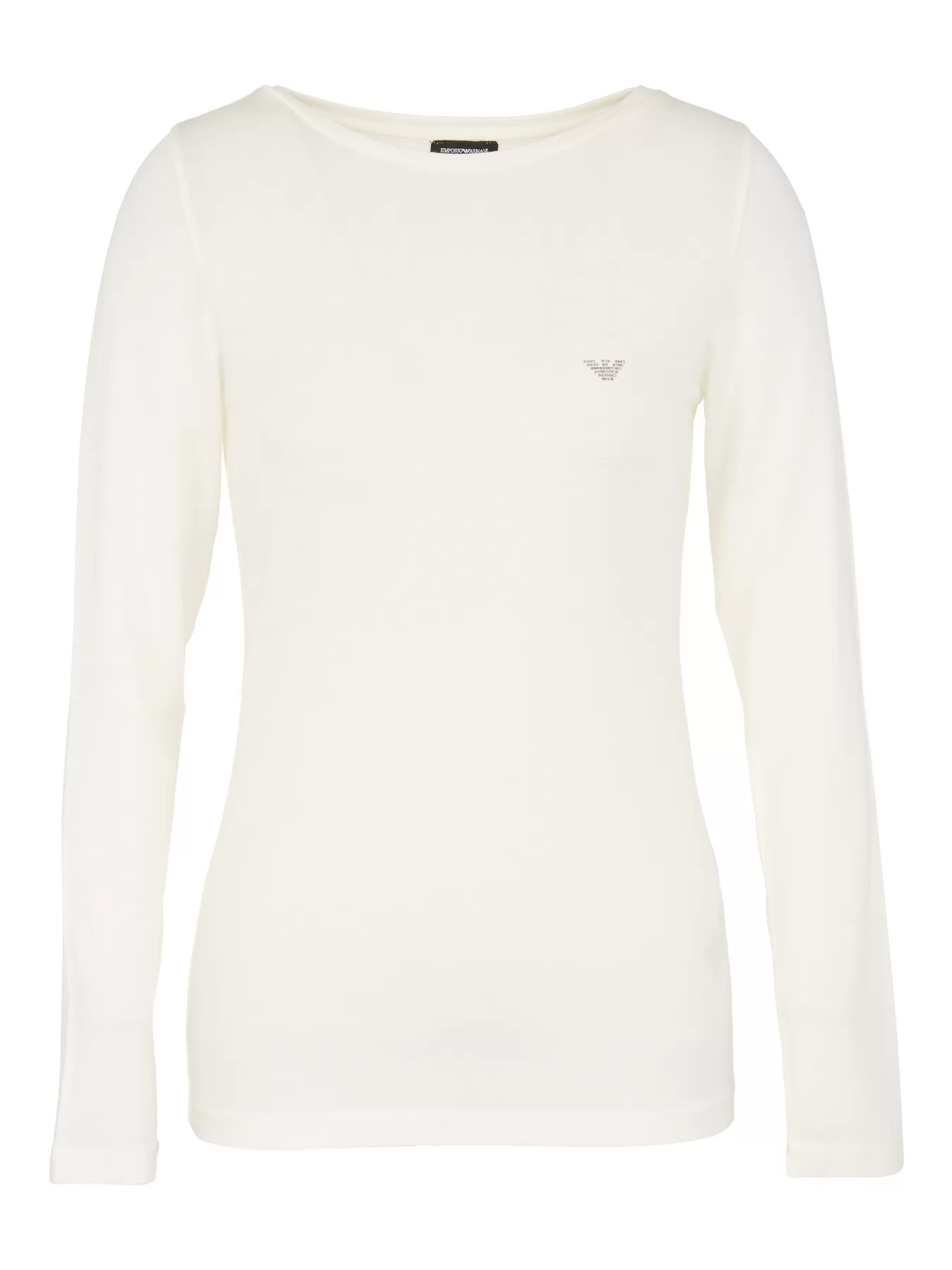 Kremowy Koszulka damska Emporio Armani 1646324F224 - zdjęcie 3