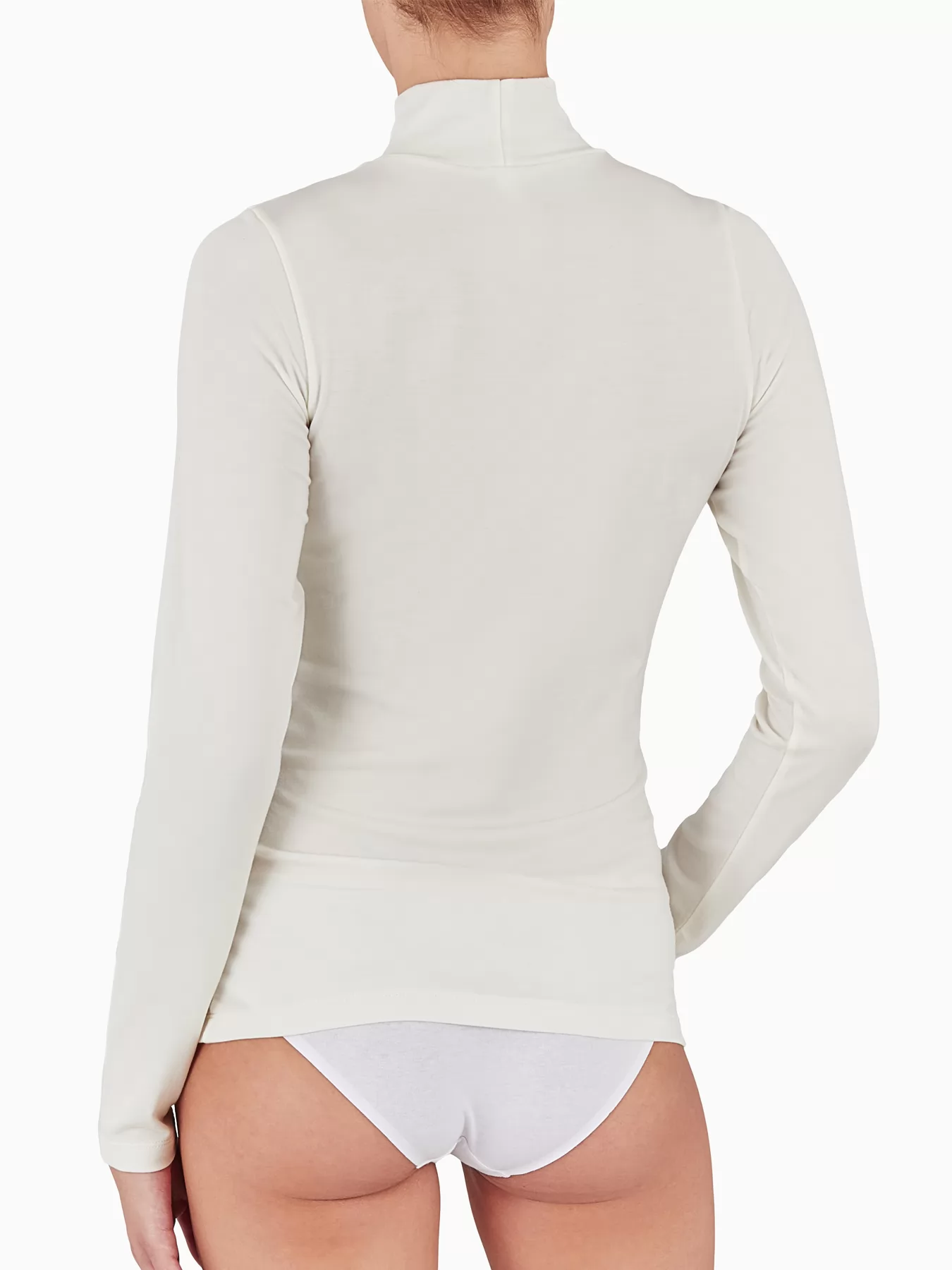 Kremowy Koszulka damska Emporio Armani 1646334F224 - zdjęcie 2