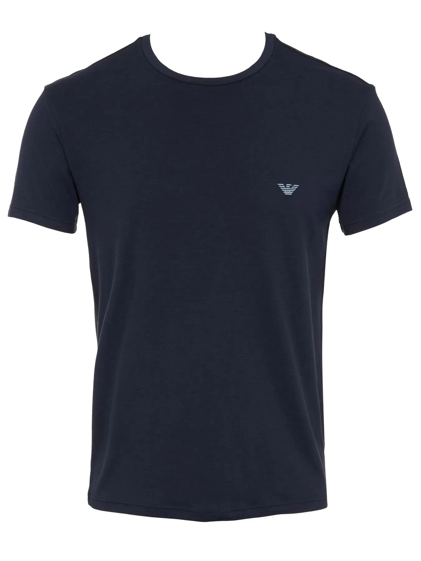 Granatowy Koszulka męska Emporio Armani 1119714F526 - zdjęcie 3