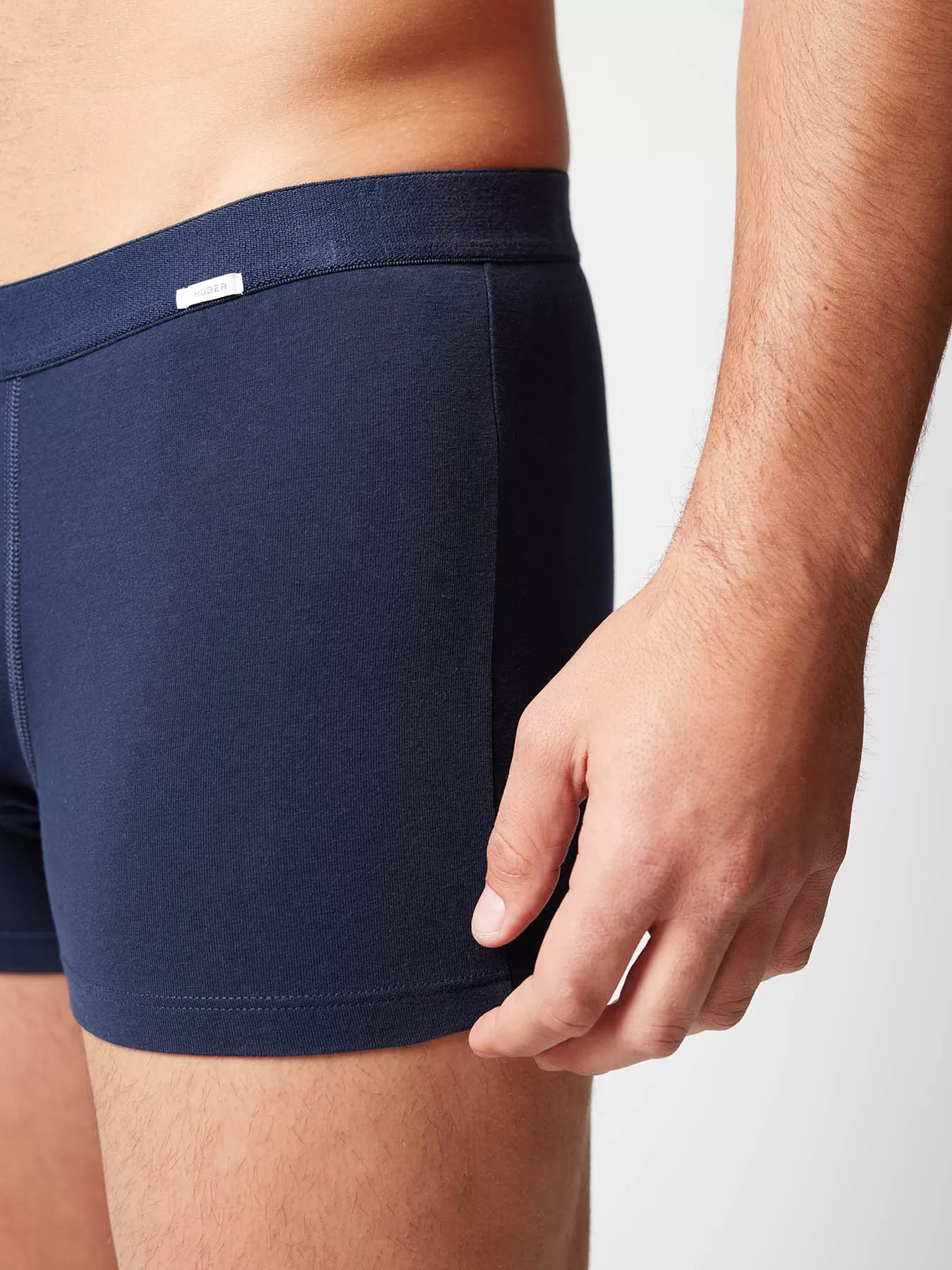 Granatowy Bokserki męskie 2PACK Huber 112535 - zdjęcie 7