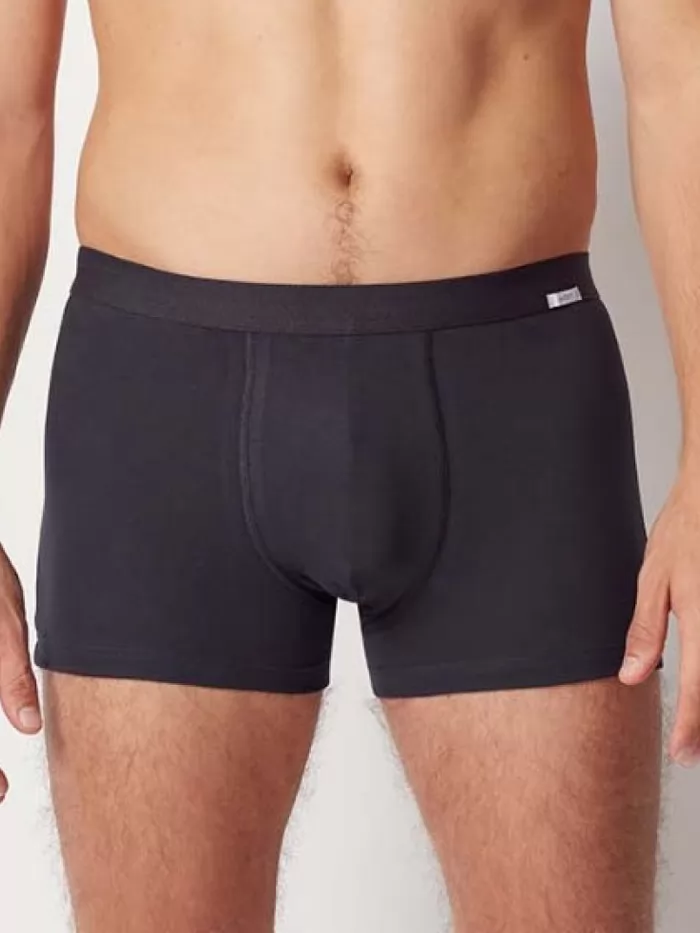 Czarny Bokserki męskie 2PACK Huber 112535 - zdjęcie 1